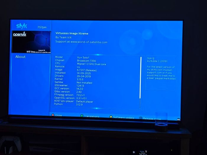Vu+ Solo2 with- 500gb HD