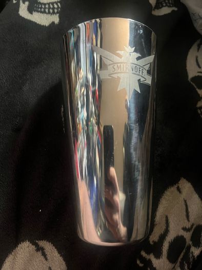 Smirnoff Boston Shaker Bartender Cocktail Mix stainless steel