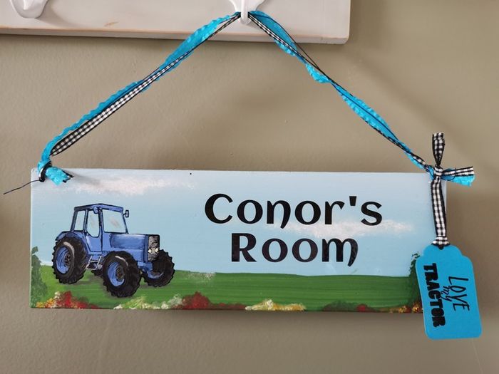 Handmade Personalised Bedroom Signs