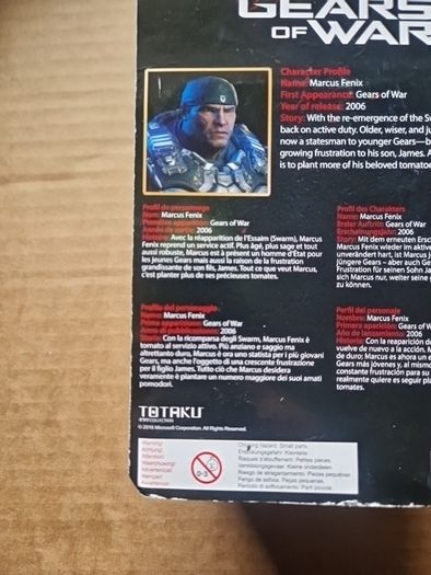 First Edition Marcus Fenix Gears of War