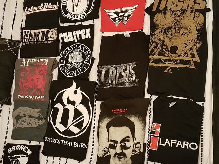 Wanted - Irish Indie Rock band t-shirts