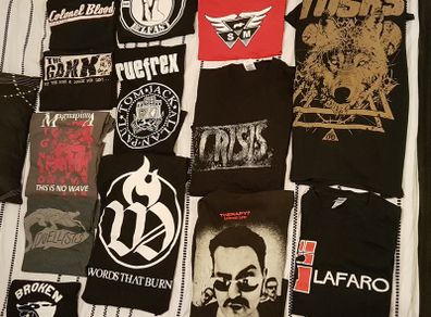 Wanted - Irish Indie Rock band t-shirts