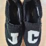 womens girls JC Juicy Couture Black terry cloth teddy Teresa slip on trainer  Size UK 4 EU 37 Image 6