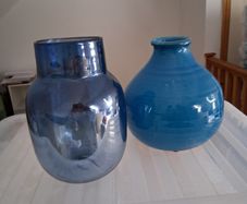 Blue Vases (2)