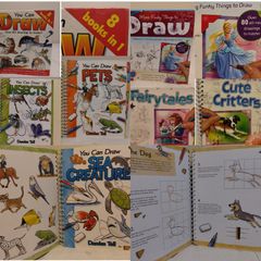 You Can Draw 8 Books In 1 Large Hardback books