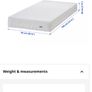 SINGLE BED Frame with Mattress included Image 5