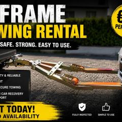Towing A-frame TO RENT
