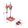 BRAND NEW Alloy Steel Woodworking Drill Locator Mini Bench Drilling Locator Image 2