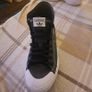 Black and white Adidas Nizza trek trainers Image 2