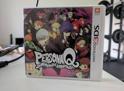 Persona Q - 3ds Pal Uk (rare)
