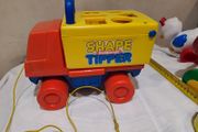 1980s Kiddicraft Shape Tipper truck