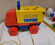 1980s Kiddicraft Shape Tipper truck