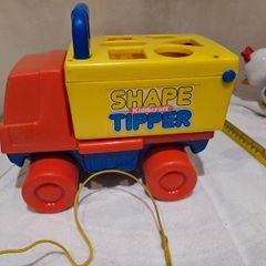 1980s Kiddicraft Shape Tipper truck