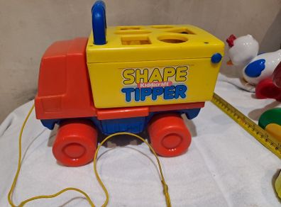 1980s Kiddicraft Shape Tipper truck