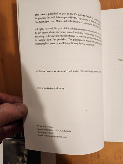 KILDARE HISTORY RELATED BOOKS X 4. 3 large volume paperback plus 1 paperback all in very good condition. SEE PHOTOS FOR DETAILS.