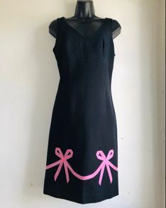 vintage black dress