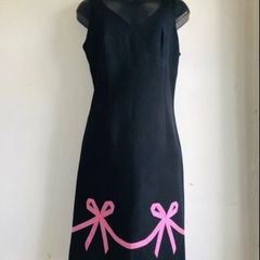 vintage black dress