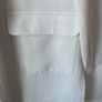 jacket grey green shade edge to edge blazer jacket size 12/14 Image 2