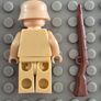 Lego compatible, military figures, German Africa korp. 15 figures plus rifles. Image 2