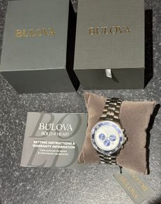 Bulova Watch -  Marine Star Chronograph - New with Box