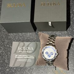Bulova Watch -  Marine Star Chronograph - New with Box
