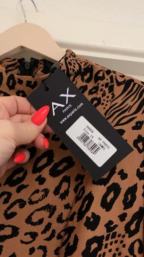 AX Paris animal print dress