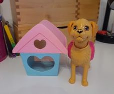 Barbie dog and dog's house