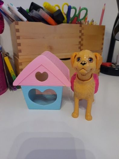 Barbie dog and dog's house