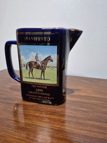 Limited Edition Martell Cognac Grand National 1999 Water Jug  No 1077 Bobbyjo Manifesto
