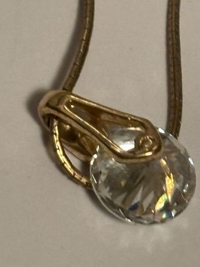 Vintage M&S Gold Tone Necklace with Pendant
