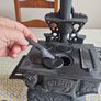 Mini Crescent CAST IRON Stove/Oven with stove items Image 9