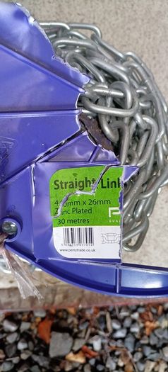 galvanized chain