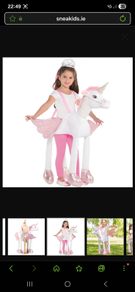 Child unicorn ride on unicorn costume