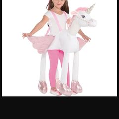 Child unicorn ride on unicorn costume