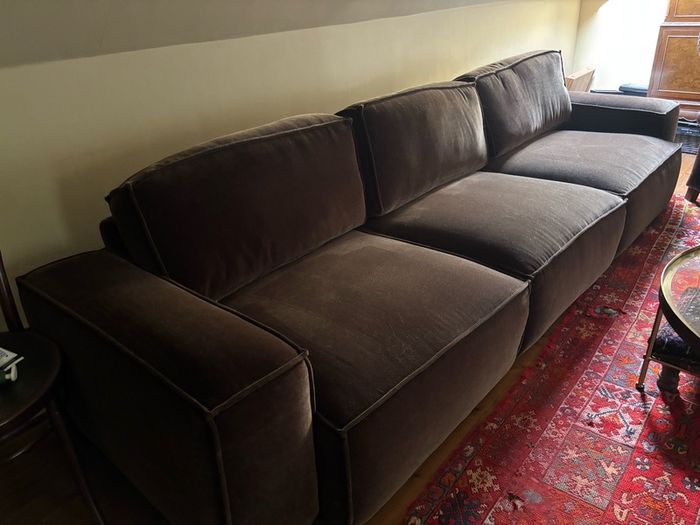 Velvet Sofa modular 3 meters long