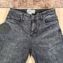 mens Siksilk jeans washed black bust knee riot denim Size Small W 30 L 34 Image 7
