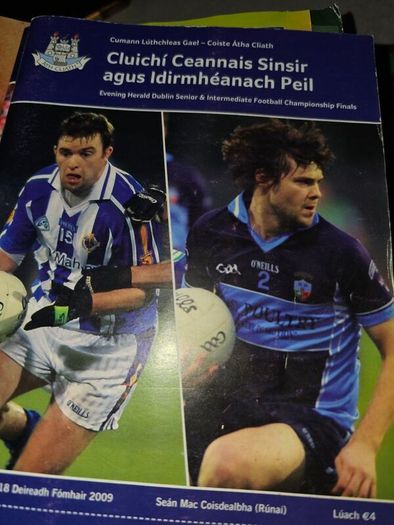 GAA books,programmes and DVDS