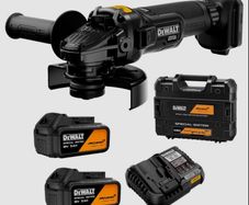 DeWalt x McLaren 18V XR 125mm Angle Grinder, 2 x 5.0Ah & Charger Kit