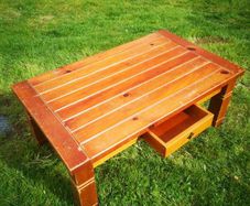 Solid Wood Coffee Table
