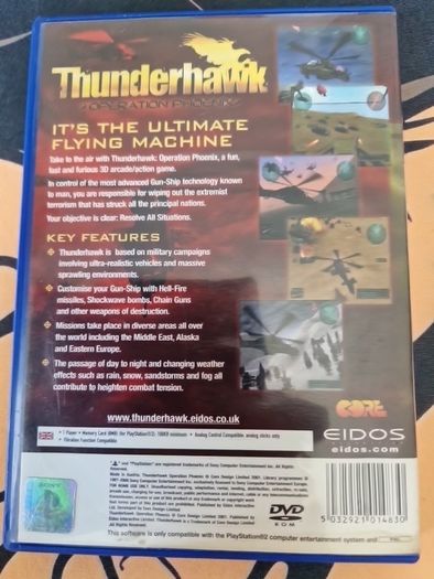Thunderhawk PlayStation2 Ps2 Games Original