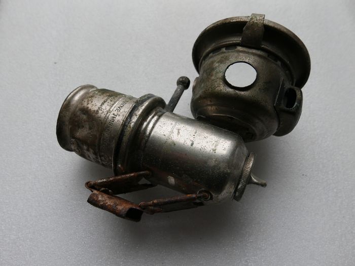 Pair Of Antique Carbide Lamps