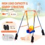 Swing Sets for Backyard 3 in 1 Toddler Swing Set with 4 Sandbags Foldable Image 2