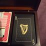 Mahogany Dual Deck Playing Card Box Image 5