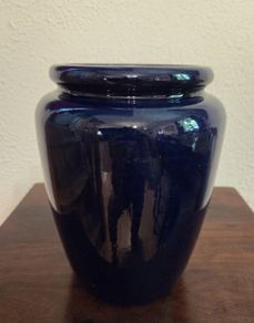 Early Vintage High Glaze Ceramic Vase