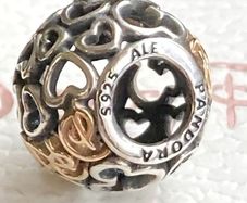 Pandora Disney Parks Exclusive Charm Open Works Hearts