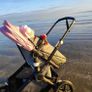 Bugaboo Fox Grey Melange & pink Image 2