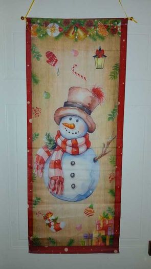 Christmas Hanging Flag