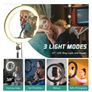 10 Inch - 26cm LED Ring Light with Tripod & Phone Holder Kit - 6151 Image 5