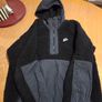 Nike half zip Sherpa hoodie Image 2