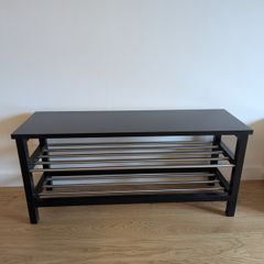 IKEA bench and shoe storage